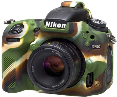 Camaura Silicon Cover Protective Camera case Cover Compatible for Nikon D750  Camera Bag(Camouflage)