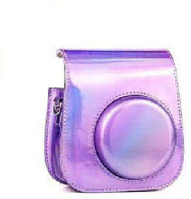 Stela Mini 11 INSTAX Camera Pouch Bag (Holographic Purple)  Camera Bag(Purple)