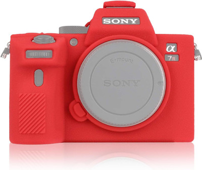 DIGICLAMBO A7R III Alpha a7III a7 III a7R III a7RIII a7SIII ILCE-7RM3 a73 a7R3 a7R Mark III Camera Silicon cover  Camera Bag(Red)