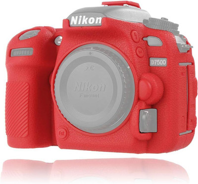 DIGICLIMBER D7500 Camera Silicon cover For Niko-n Only Camera cover  Camera Bag(Red)