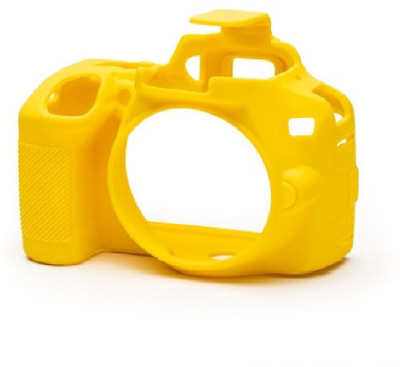Picmaa Camera Silicone Protective Camera Case Cover Compatible with D3500 (Yellow)  Camera Bag(Yellow)