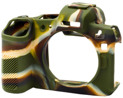 Camstuffs camera silicone body protective camera case compatible with canon EOS(R) camo  Camera Bag(Camouflage)