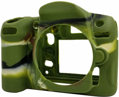 Picmaa D7000 camera silicone protective body camera cover for Ni_kon d7000  Camera Bag(Green)