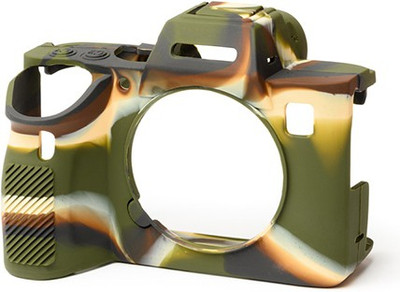 Digicom Silicone Protective Camera Cover for Alpha A7M4/A7 -M llll Camera- Cameoflage  Camera Bag(Green)