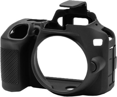 Picmaa D3500 silicone protective body cover compatible with DSLR  Camera Bag(Black)