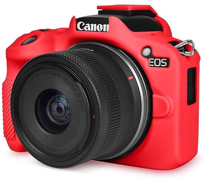 digiclicks Silicone Protective Camera Case Cover for Canon EOS R50  Camera Bag(Red)
