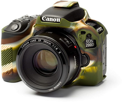 easyCover Silicone Camera Case Protection Cover Skin Compatible for 200D / 250D  Camera Bag(Camouflage)