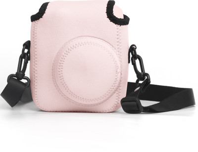 Zikkon Instax Mini 12 Pink Elastic Protective Camera Case  Camera Bag(Pink)