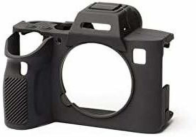 Camaura Silicone Protective Camera Cover for Alpha A7M4/A7 -M llll Camera- Black  Camera Bag(Black)