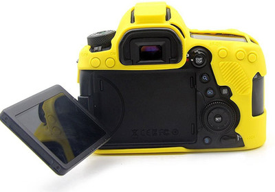 Picmaa 6DMII Ca_non silicone protective body camera cover for Ca_non camera  Camera Bag(Army)