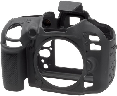 IJJA D600/D610 silicone protective rubber body case cover for Canon D600/D610 Camera  Camera Bag(Black)