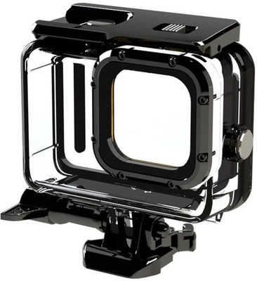 Breuk Waterproof Case Compatible With Go Pro Hero 11 Black / Hero 10 Black / Hero 9 Protective Underwater Dive Housing Shell with Bracket  Camera Bag(White)