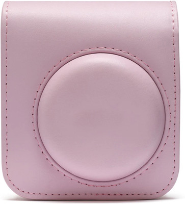 Wareflux Magnetic Instax Film Camera Bag Compatible with Fujifilm Instax Camera Mini 11/12  Camera Bag(Pink)