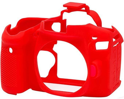 DIGICLAMBO 80D Camera silicon cover  Camera Bag(Red)