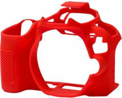 digiclicks EasyCover Roy Silicone Protective Camera Case Cover for Canon 200D RED  Camera Bag(Red)