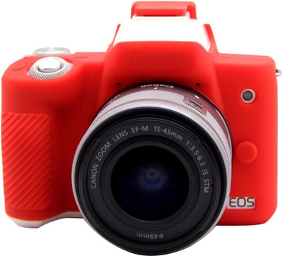 DIGICLIMBER M50/M50 Mark II Camera silicon cover For Cano-n Only Camera cover  Camera Bag(Red)