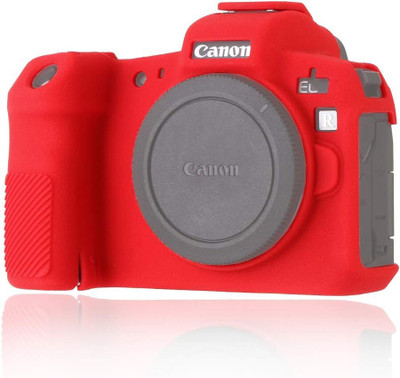 DIGICLAMBO EOS(R) silicone protective body cover compatible with DSLR  Camera Bag(Red)