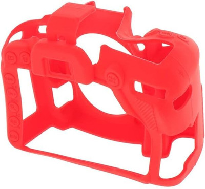 Camaura Silicone Protection Cover Case for Nikon D7500  Camera Bag(Red)