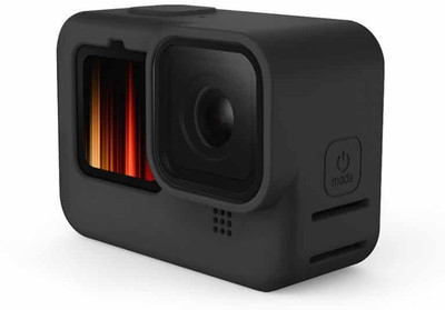 digiclicks Silicone Rubber Protective Case for Gopro Hero 10 / GoPro Hero 9 Black  Camera Bag(Black)