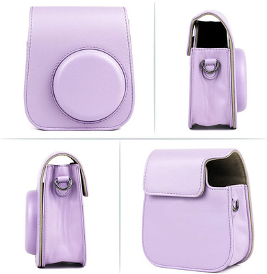 Stela Camera Pouch Bag Compatible with Fujifilm Instax Mini 11/9 Mini 8 Mini 8+ Camera  Camera Bag(Lilac Purple)