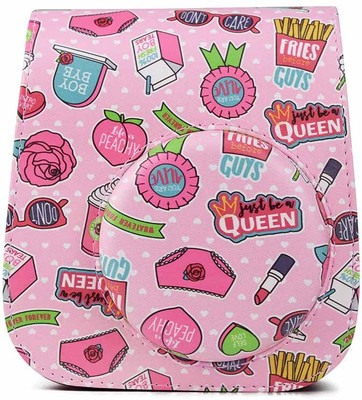 Stela MINI 11 INSTAX CAMERA POUCH BAG  Camera Bag(Pink queen)