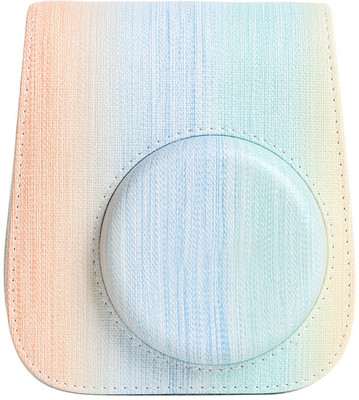 Zenko mini 11 Camera PU Leather Rainbow colour Case  Camera Bag(Rainbow)