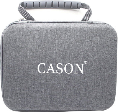 CASON Carrying Case for Action Camera/Carrying Bag for Action Camera Accessories CS6,CN50,CN10 Go pro Accessories Go Pro 11/0/9/8,DJI OSMO, Insta 360,SJCAM and Others  Camera Bag(Grey)