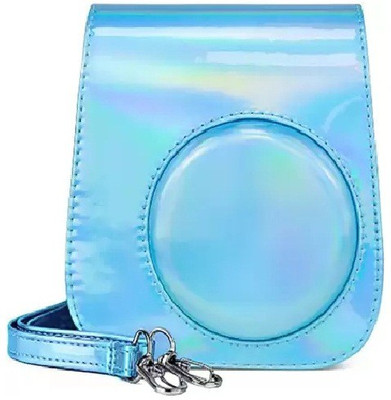 Stela Mini 11Holo Blue Camera Case Bag for Instax Mini 11 8 8+ 9  Camera Bag(Holographic Blue)