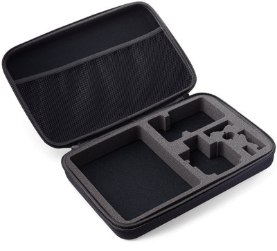 Yantralay Carrying Case for Go Pro Hero 11/10/9/ 8/7,SJCAM, EKEN & All Other Action Cameras  Camera Bag(Black)