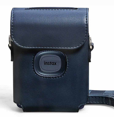 Stela Instax Mini Compatible Link 2 Photo Printer PU Leather Protective Cover  Camera Bag(Blue)