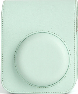 Zenko Instax Mini 12 Mint Green Protective Camera Case PU Leather Carrying Bag case pouch  Camera Bag(Mint green)