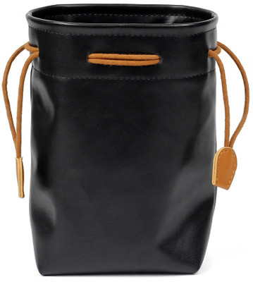 Zenko Instax Universal Vintage PU Leather Bundle Pocket Case  Camera Bag(Black)