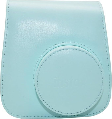 Stela Instax Mini 12 Lilac Purple Protective Camera Case PU Leather blue  Camera Bag(Blue)