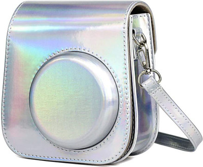 Stela Mini 11 Instax Camera Holo Silver Pouch Camera Bag  Camera Bag(Holographic silver)