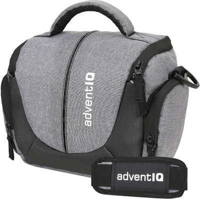 AdventIQ Compact Captura Pro DSLR/SLR -BNP 0297  Camera Bag(Mélange Grey-Black)