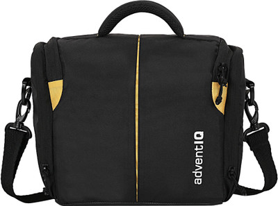 AdventIQ Captura Pro DSLR/SLR Camera Bag-BNP 0296 (Black-Yellow Clr)  Camera Bag(Black-Yellow)