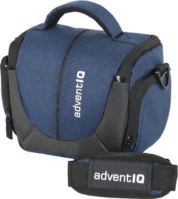 AdventIQ Compact Captura Pro DSLR/SLR Camera Bag-BNP 0297 (Mélange Blue-Blk Clr)  Camera Bag(Melange Blue-Black)