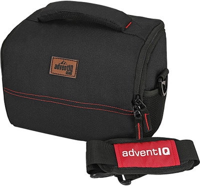 AdventIQ DSLR/SLR Camera Shoulder Bag - BNP 0306-  Camera Bag(Black with Red)