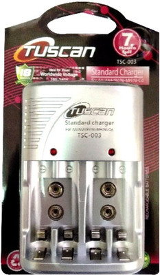 TUSCan TSC-003 AA/AAA/9V Ni-Mh Battery Charger  Camera Battery Charger