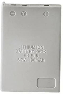 Onkliq EN-EL5 Rechargeable Battery Compatible with MH-61  Camera Battery Charger(Light Grey)