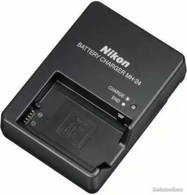 digiclicks Nikon MH-24 original charger with cable for Nikon  Camera Battery Charger(Black)