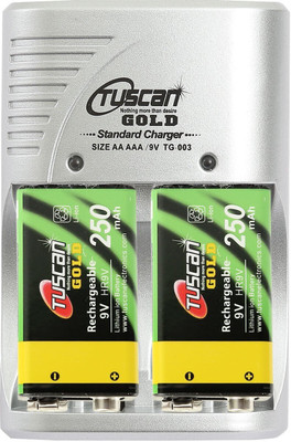 TUSCan TG003  Camera Battery Charger(Silver)