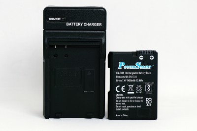 Power Smart Battery and Charger for Nikon EN-EL14 Nikon EN-EL14a and Nikon Coolpix D3400  Camera Battery Charger(Black)