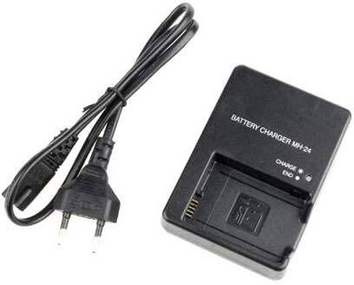 Camaura MH-24 Compatible with EN-EL14 EN-EL14A Battery for D5100 D5200 D5300 & More  Camera Battery Charger(Black)