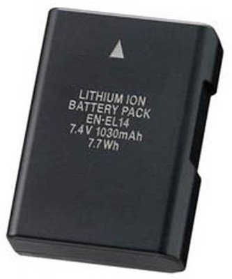 Onkliq EN-EL14 Rechargeable Lithium-Ion Battery for MH-24  Camera Battery Charger(Black)