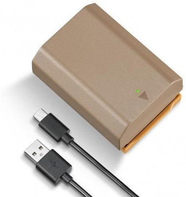 DIGICLIMBER NP-FZ100 Camera Battery (8000mAh)with Type C Fast Charging for Son-y  Camera Battery Charger(Brown)