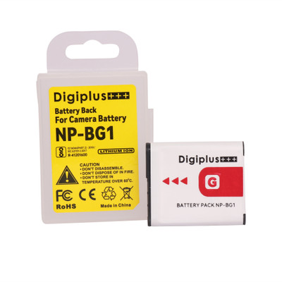 Picmaa NP-BG1 Camera rechargeable lithium-ion battery for son-y cameras  Camera Battery Charger(Red)