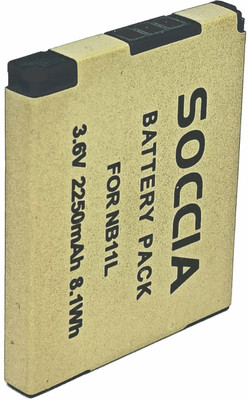 SOCCIA NB11L is a high-performance lithium-ion Camera  Camera Battery Charger(Black)