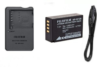 Picmaa Fujifilm BC-W126 combo camera battery charger for Fujifilm Camera  Camera Battery Charger(Black)