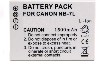DIGICLAMBO NB-7L camera rechargeable battery Compatible with EOS canon  Camera Battery Charger(Grey)